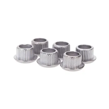 6 Pcs Electric Bass Guitar String Mounting Ferrules Bushing Fit For Guitar Tuner With 6mm Shaft
6 Pcs Electric Bass Guitar String Mounting Ferrules Bushing Fit For Guitar Tuner With 6mm Shaft