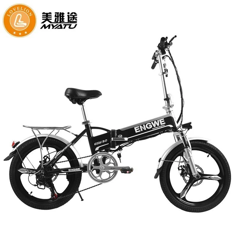 MYATU New ebike 48V 8Ah Hidden Battery Folding adult Electric Bike Integrated Rim Electric Bicycle Mtb bicicleta eletrica
MYATU New ebike 48V 8Ah Hidden Battery Folding adult Electric Bike Integrated Rim Electric Bicycle Mtb bicicleta eletrica