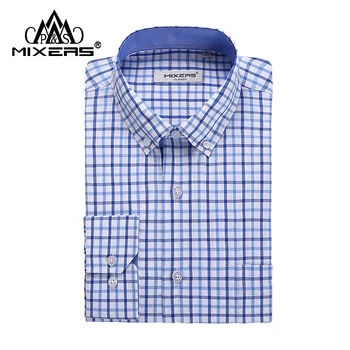 New Arrivals 2018 Blue-White Plaid Shirts Men Long Sleeve Casual Shirt Men 100% Cotton Men's Dress Shirt Camisa Masculina
New Arrivals 2018 Blue-White Plaid Shirts Men Long Sleeve Casual Shirt Men 100% Cotton Men's Dress Shirt Camisa Masculina