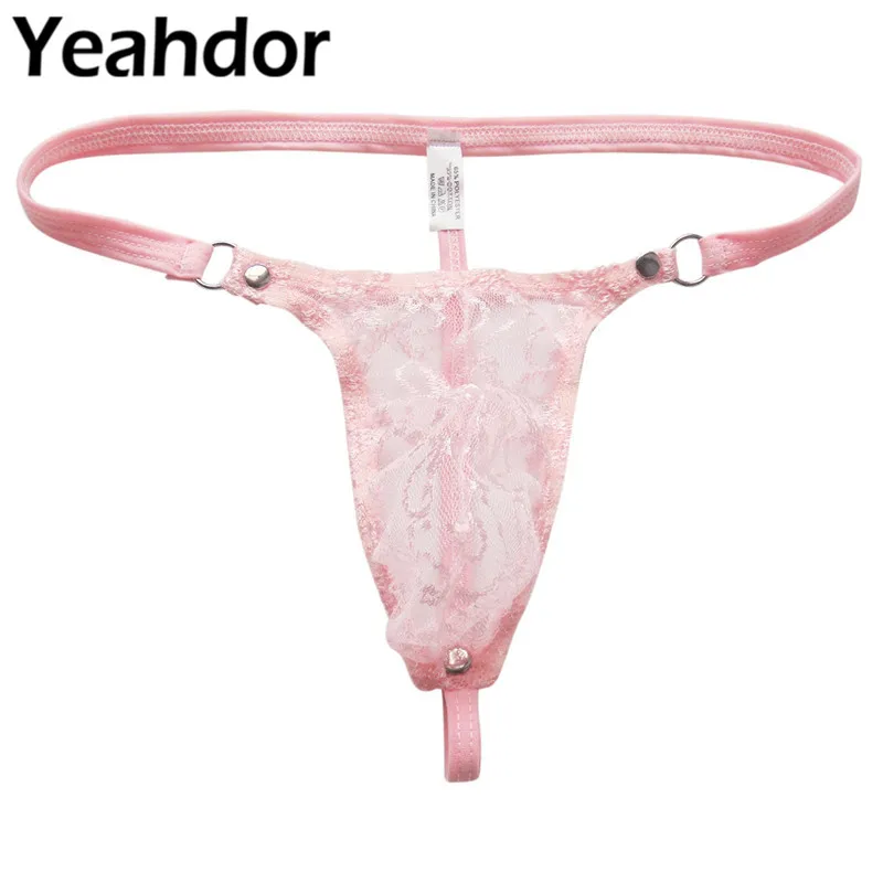 Gay Men's Tanga Mesh Lace Sissy Lingerie Underwear Thongs Pouch Homme Underpants Sexy Lace Briefs G-string Thongs Erotic Homens
Gay Men's Tanga Mesh Lace Sissy Lingerie Underwear Thongs Pouch Homme Underpants Sexy Lace Briefs G-string Thongs Erotic Homens
