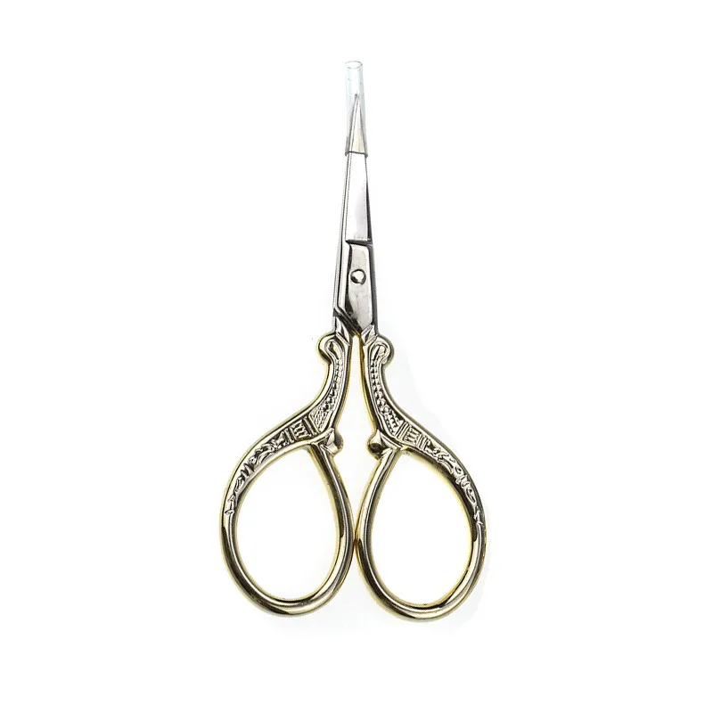 Small Cross Stitch Scissors Gold Silver Color Embroidery Sewing Scissors Women Tailors Handcraft Scissors DIY Tool Accessories (8)