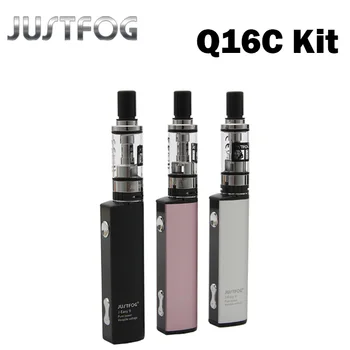 Original JUSTFOG Q16C Kit Vape Pen&900mAh Built-in Battery 1.9ml Q16C Clearomizer 1.6ohm Coil Electronic Cigarette Vapor Vaping
Original JUSTFOG Q16C Kit Vape Pen&900mAh Built-in Battery 1.9ml Q16C Clearomizer 1.6ohm Coil Electronic Cigarette Vapor Vaping