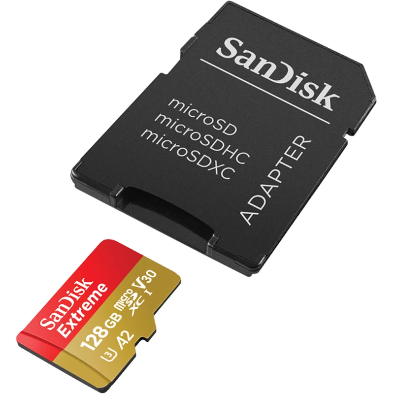 Оригинальная карта памяти SanDisk Extreme PRO/Extreme 128 Гб 64 ГБ 32 скорость чтения до 100 МБ/с./с