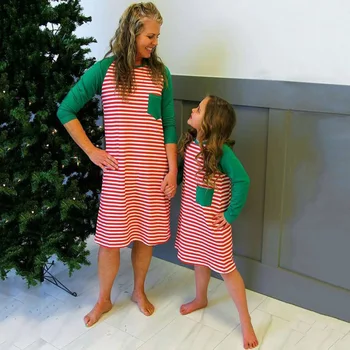 Matching Christmas Pajamas Mother and Daughter Clothes Fancy Holiday Pajamas Mommy and Me Chevron Nightdress Matching Outfits 
Matching Christmas Pajamas Mother and Daughter Clothes Fancy Holiday Pajamas Mommy and Me Chevron Nightdress Matching Outfits