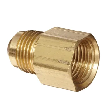 Earth Star Pipe assembly Brass adapter 1/2"NPT convert to 3/8" flare Male thread pipe adapter copper coupling fittings
Earth Star Pipe assembly Brass adapter 1/2"NPT convert to 3/8" flare Male thread pipe adapter copper coupling fittings