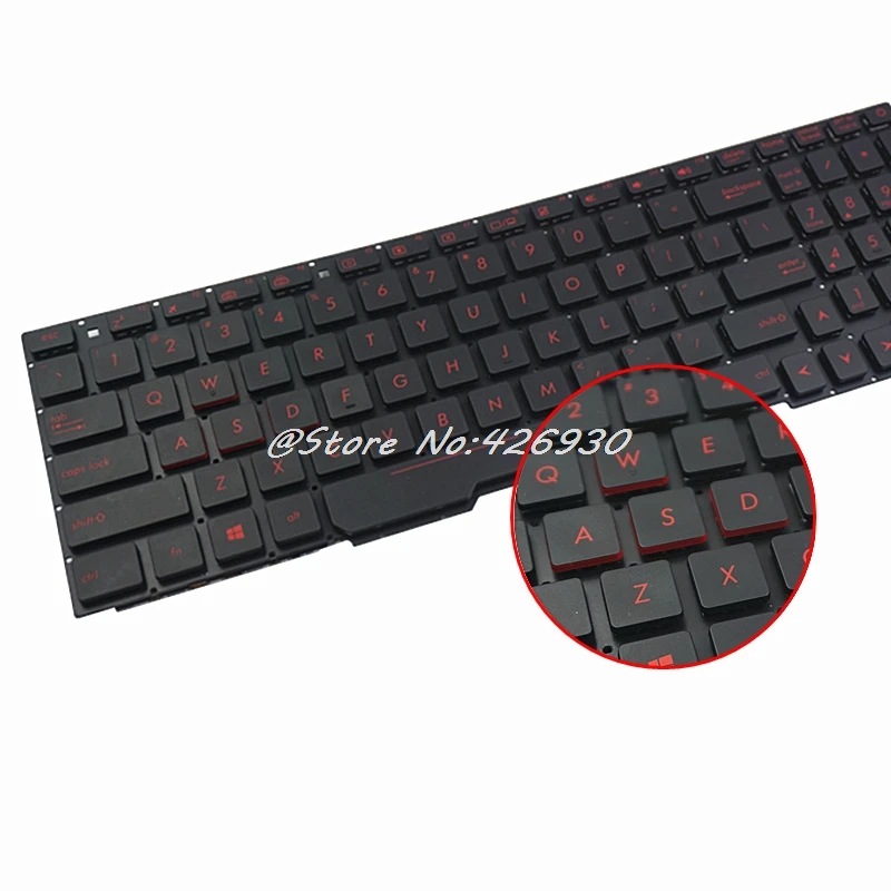 Laptop Keyboard For ASUS GL553 GL553V GL553VW Black With Backlight US V156362DS1 0KN1-0B5US11 New and Original
Laptop Keyboard For ASUS GL553 GL553V GL553VW Black With Backlight US V156362DS1 0KN1-0B5US11 New and Original