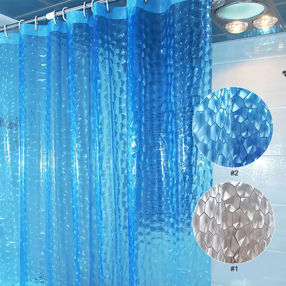 Turetrip 180X180CM Shower Curtain Liner Mildew Resistant EVA Shower Curtain with Hooks Bathroom Curtain For Bath Home Decor
Turetrip 180X180CM Shower Curtain Liner Mildew Resistant EVA Shower Curtain with Hooks Bathroom Curtain For Bath Home Decor