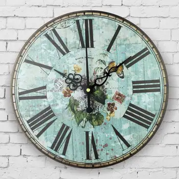 Mediterranean style bedroom decor watch wall retro silent wall clock roman number antique wall decor clocks orologi da parete
Mediterranean style bedroom decor watch wall retro silent wall clock roman number antique wall decor clocks orologi da parete