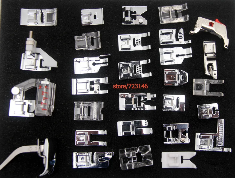 Multifunctional kit 29 Presser Foot Feet Domestic Sewing Machine Part Accessories for BERNINA Artista,Activa,Aurora,Virtuosa
Multifunctional kit 29 Presser Foot Feet Domestic Sewing Machine Part Accessories for BERNINA Artista,Activa,Aurora,Virtuosa