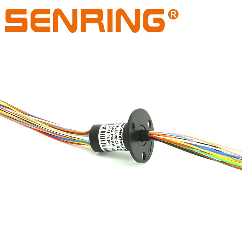 Mini Electric Slip Ring Cap Sliprings Dia.12.5mm with 6/12/18 Wires Signal 1.5A 2/3/4 Circuits 5A Current Rotate Union Flange A
Mini Electric Slip Ring Cap Sliprings Dia.12.5mm with 6/12/18 Wires Signal 1.5A 2/3/4 Circuits 5A Current Rotate Union Flange A