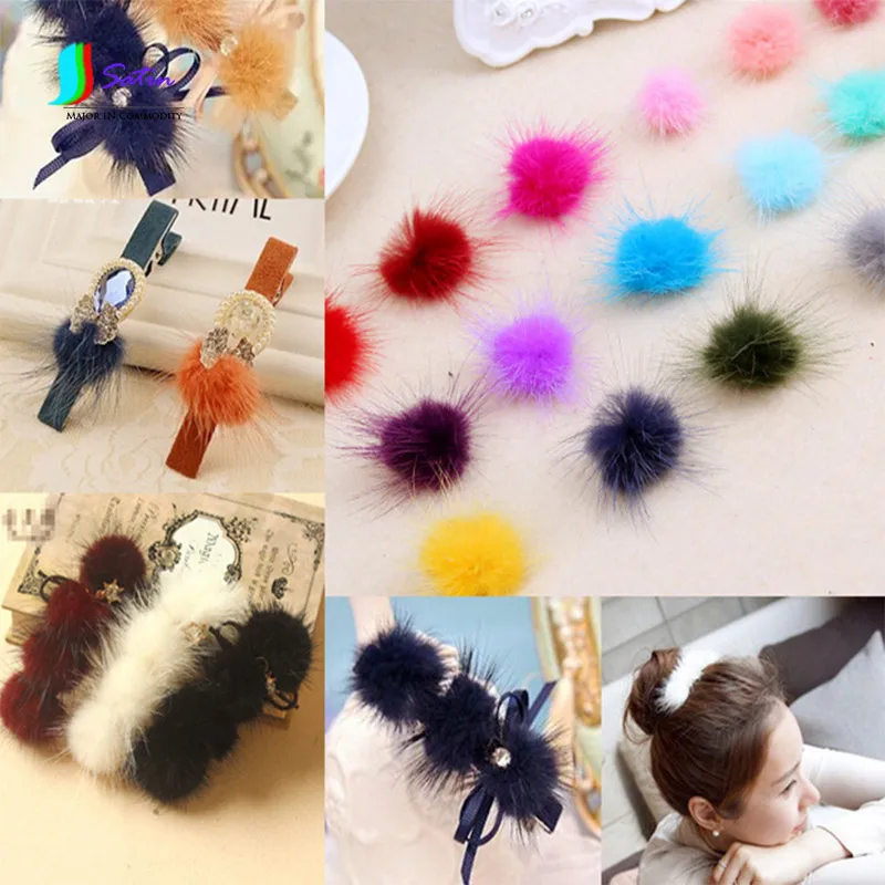Colorful Mink Rabbit's Hair Puffer Fuzz Ball Pompon DIY Hand Bow Hair Pin Decoration Accessories Material S0108N
Colorful Mink Rabbit's Hair Puffer Fuzz Ball Pompon DIY Hand Bow Hair Pin Decoration Accessories Material S0108N