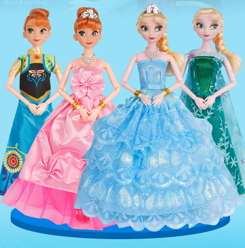 30cm New Baby Dolls Snow Queen Princess Anna Elsa Dolls Elsa Doll Kids Toys cartoon dolls children gift Girls birthday
30cm New Baby Dolls Snow Queen Princess Anna Elsa Dolls Elsa Doll Kids Toys cartoon dolls children gift Girls birthday