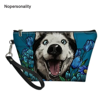 Nopersonality Cute Husky Print Ladies Cosmetic Bag Organizer Makeup Case Necessaries Leather Women Make Up Toiletry Wash Pouch
Nopersonality Cute Husky Print Ladies Cosmetic Bag Organizer Makeup Case Necessaries Leather Women Make Up Toiletry Wash Pouch