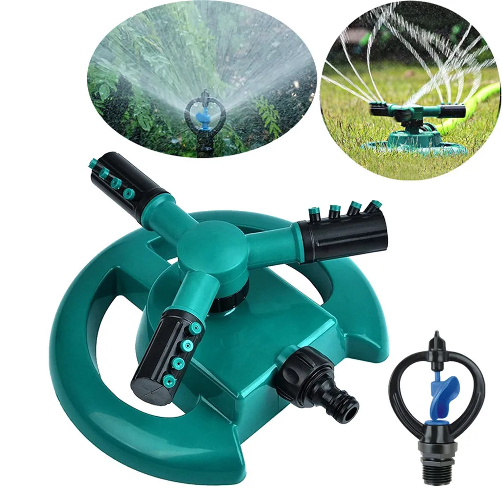 Garden Sprinkler Head Automatic Tube Water Sprinklers 360 Rotation Three-fork Rotary Irrigation Lawn Sprinklers 2019 New
Garden Sprinkler Head Automatic Tube Water Sprinklers 360 Rotation Three-fork Rotary Irrigation Lawn Sprinklers 2019 New