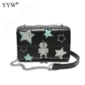 YYW Pu Leather Star Pattern Crossbody Bag Fashion Shoulder Handbag For Women Chain Evening Bag Day Clutches Bolsas High Quality
YYW Pu Leather Star Pattern Crossbody Bag Fashion Shoulder Handbag For Women Chain Evening Bag Day Clutches Bolsas High Quality