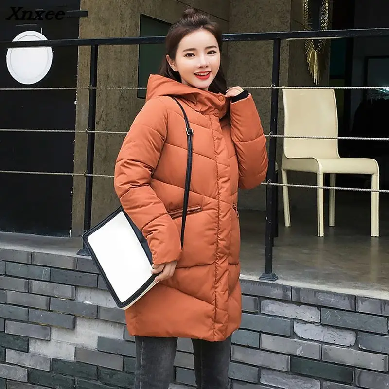 Parkas winter jacket women Coat 2018 Fashion Cotton Padded Jacket Long Style Hood Slim Parkas Plus Size Thicken Female Outerwear
Parkas winter jacket women Coat 2018 Fashion Cotton Padded Jacket Long Style Hood Slim Parkas Plus Size Thicken Female Outerwear