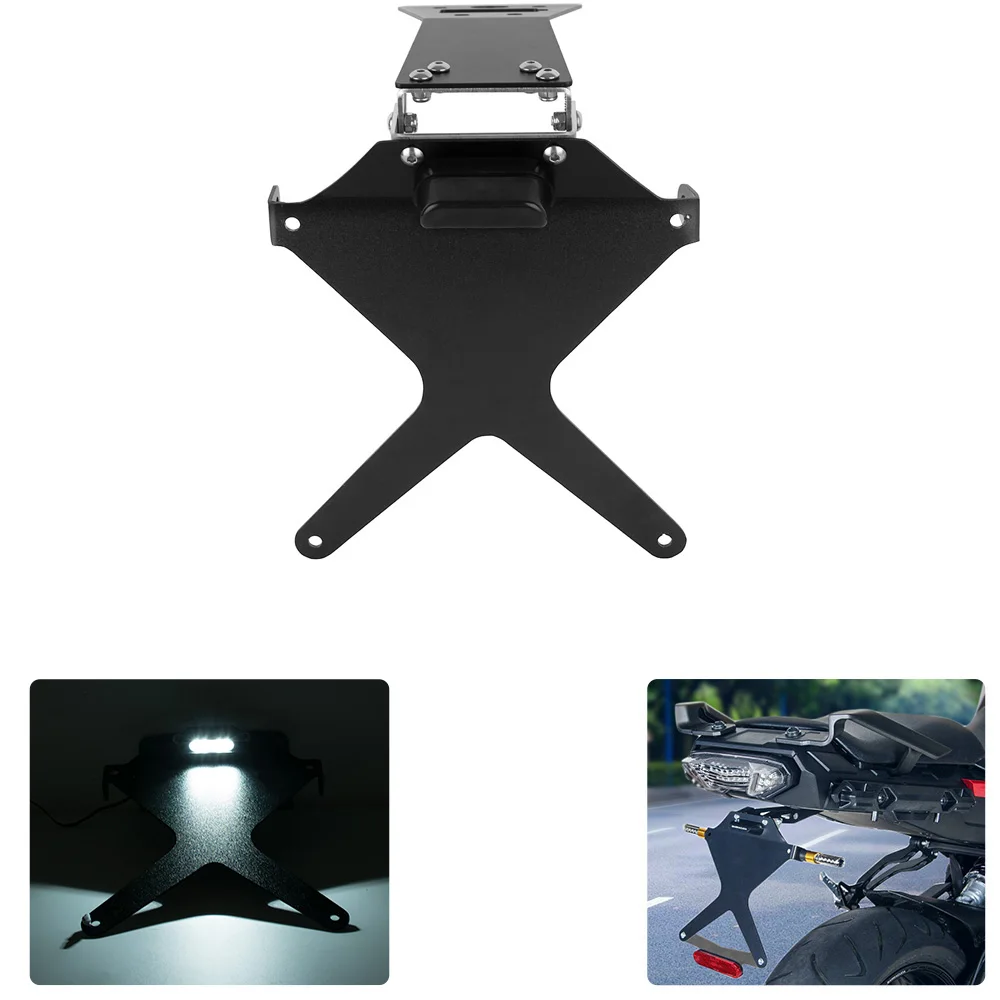 Motorcycle Adjustable License Plate Bracket Number Frame Holder Tail Tidy with Light For Honda CBR 1000RR 2011-2016
Motorcycle Adjustable License Plate Bracket Number Frame Holder Tail Tidy with Light For Honda CBR 1000RR 2011-2016