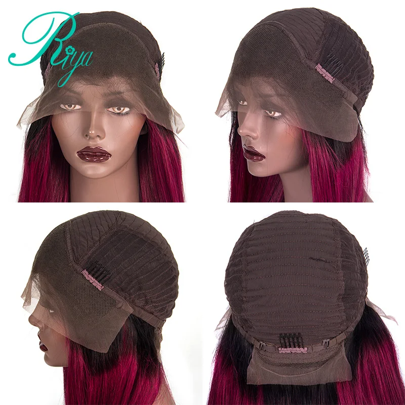 1b 99j ombre straight huamn hair wigs (21)