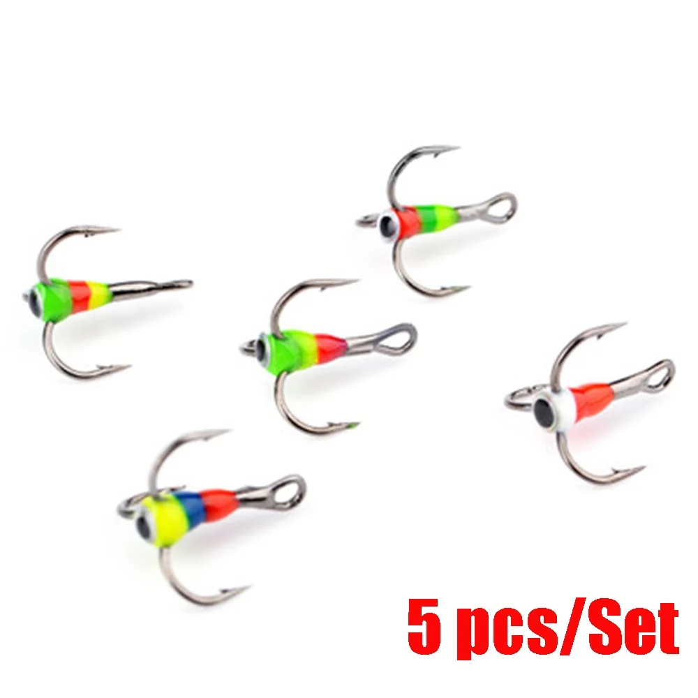 5Pcs/Set Three-jaw Fish Hook 8# 10# 12# 14# Fishing Hooks Winter Ice Fishing Three-jaw Hook Fishing Accessories
5Pcs/Set Three-jaw Fish Hook 8# 10# 12# 14# Fishing Hooks Winter Ice Fishing Three-jaw Hook Fishing Accessories