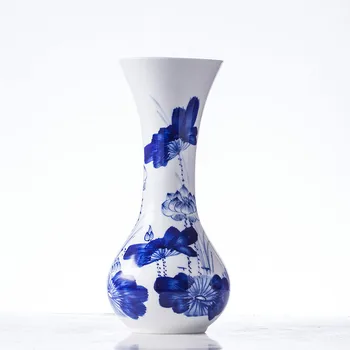 Jingdezhen Ceramic Hand-painted Blue And White Porcelain Vase Water Culture Rich Bamboo Flower Home Living Room flower vases
Jingdezhen Ceramic Hand-painted Blue And White Porcelain Vase Water Culture Rich Bamboo Flower Home Living Room flower vases
