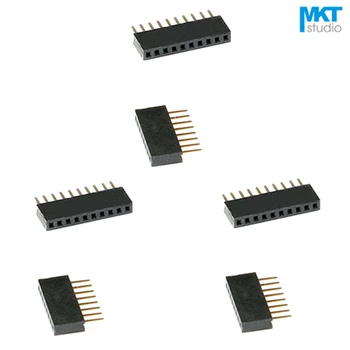 100Pcs 1.27mm Pitch Single Row Straight Pins 4.3mm Female PTH Pin Header For Arduino 20P
100Pcs 1.27mm Pitch Single Row Straight Pins 4.3mm Female PTH Pin Header For Arduino 20P