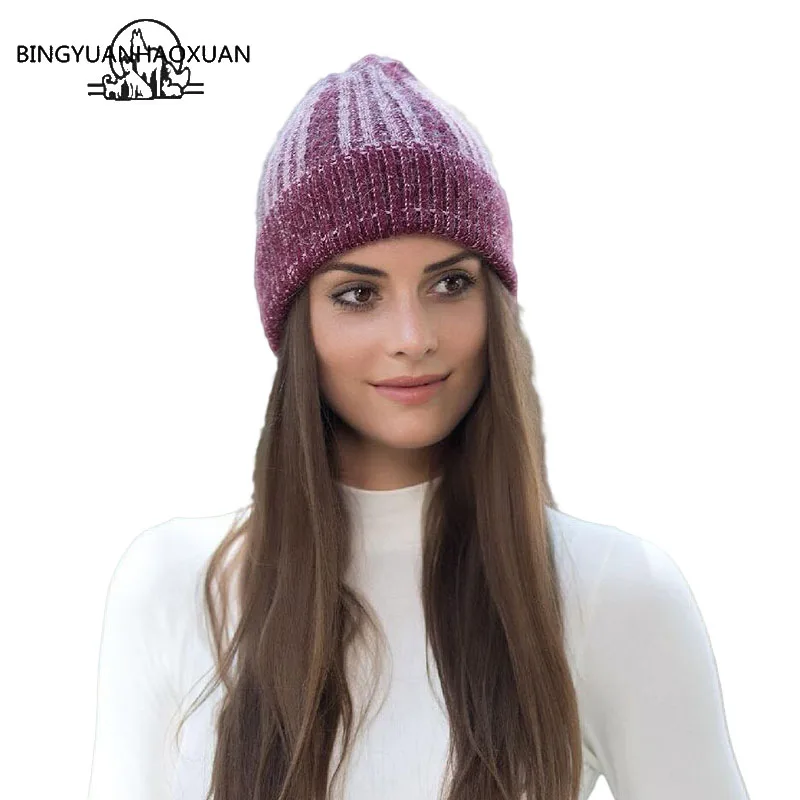 BINGYUANHAOXUAN Warm Fashion Autumn Winter Rabbit Fur Wool Knitted Hats Fashion Caps Knit Women's Hot Caps Skullies & Beanies Go
BINGYUANHAOXUAN Warm Fashion Autumn Winter Rabbit Fur Wool Knitted Hats Fashion Caps Knit Women's Hot Caps Skullies & Beanies Go