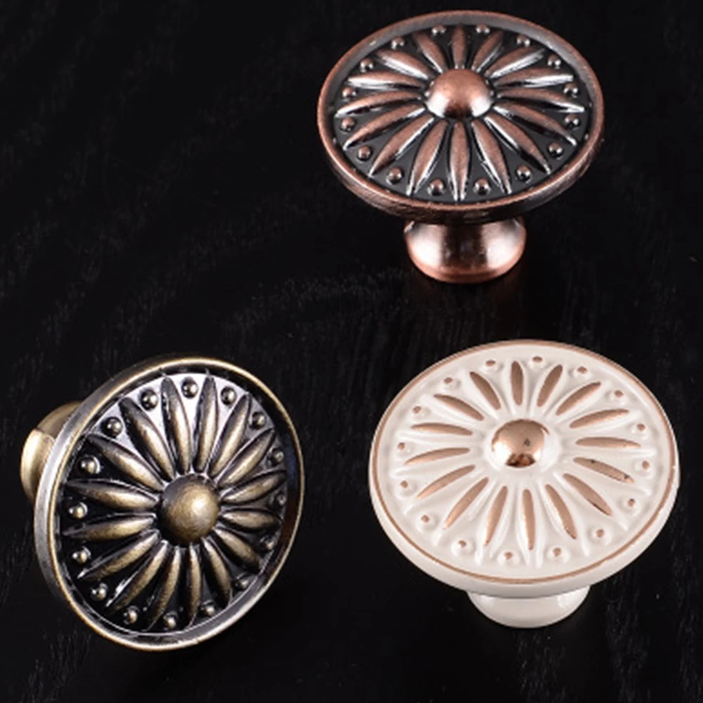 Vintage Cabinet Drawer Knobs Ring Pull Handles with Mounting Screw Classical Round Cupboard Door Drawer Pull Knob (1#
Vintage Cabinet Drawer Knobs Ring Pull Handles with Mounting Screw Classical Round Cupboard Door Drawer Pull Knob (1#