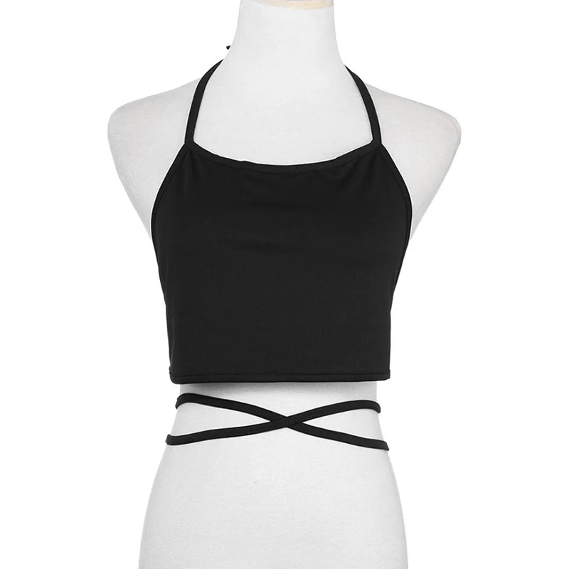 Sexy Halter Neck Solid Women Crop Tops Strap Short Tube Top Vest Summer 2019 Women Tank Top Wine Red Sweet Girls Camis
Sexy Halter Neck Solid Women Crop Tops Strap Short Tube Top Vest Summer 2019 Women Tank Top Wine Red Sweet Girls Camis