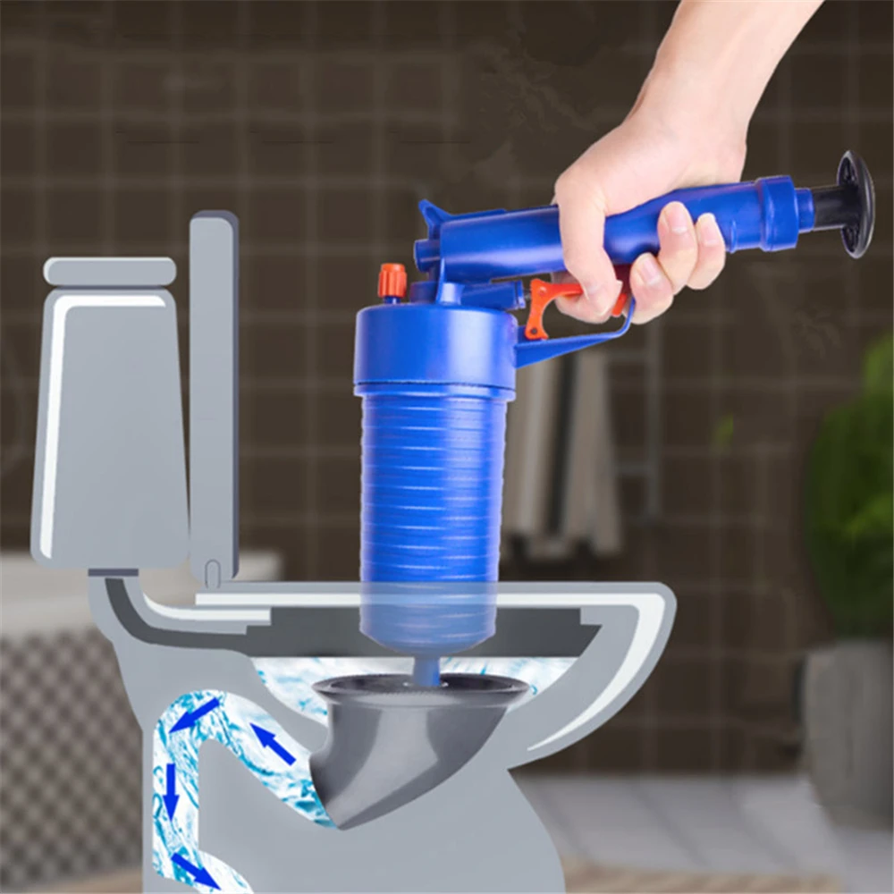 Bathroom Accessory High Pressure Air Drain Blaster Pump Plunger Sink Pipe Clog Remover Toilets Bathroom Kitchen Cleaner Kit
Bathroom Accessory High Pressure Air Drain Blaster Pump Plunger Sink Pipe Clog Remover Toilets Bathroom Kitchen Cleaner Kit