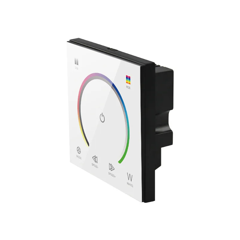 Smart RGB RGBW led touch panel controller, wall-mounted led panel switch led dimmer dimming controler for led strip panel light
Smart RGB RGBW led touch panel controller, wall-mounted led panel switch led dimmer dimming controler for led strip panel light