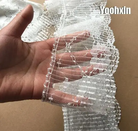 9CM Wide New Embroidery White black flower lace fabric trim ribbon DIY sewing applique collar fringe craft wedding guipure decor
9CM Wide New Embroidery White black flower lace fabric trim ribbon DIY sewing applique collar fringe craft wedding guipure decor