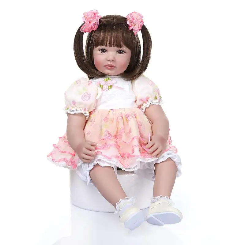 24inch 60cm Boneca Reborn Soft Silicone Vinyl Doll Soft Silicone Reborn Baby Doll Newborn Lifelike Bebe Reborn Dolls Brinquedos
24inch 60cm Boneca Reborn Soft Silicone Vinyl Doll Soft Silicone Reborn Baby Doll Newborn Lifelike Bebe Reborn Dolls Brinquedos