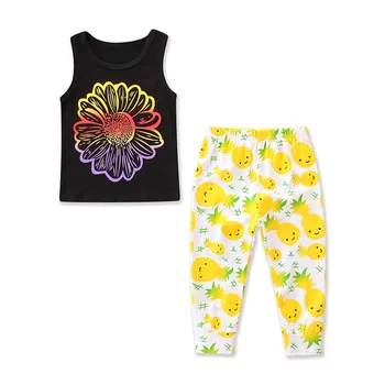 Toddler Girls Fashion Baby Kids Clothes Girl Clothing Set 2pcs Outfits Floral Print Vest Tops+Pants Cotton Clothes Set Size 1-5Y
Toddler Girls Fashion Baby Kids Clothes Girl Clothing Set 2pcs Outfits Floral Print Vest Tops+Pants Cotton Clothes Set Size 1-5Y