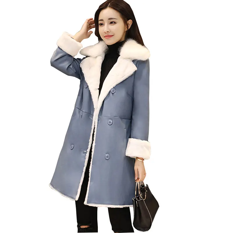 Winter Lambswool Wool Long Coat Women 2017New Large-size thick Woolen Female Jacket Fashion Woman Coats manteau femme hiver Z257
Winter Lambswool Wool Long Coat Women 2017New Large-size thick Woolen Female Jacket Fashion Woman Coats manteau femme hiver Z257
