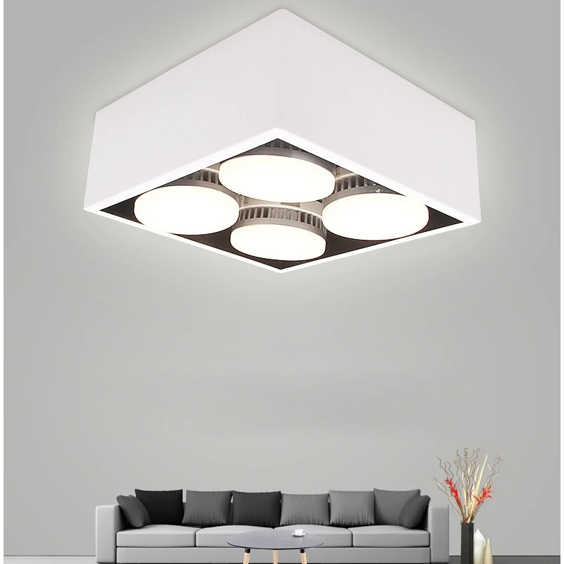 LED Ceiling Lights Square spot light LED lamps 4x9W led Gx53 bulbs home ceiling lamp Lighting for Living room Adjust beam angle
LED Ceiling Lights Square spot light LED lamps 4x9W led Gx53 bulbs home ceiling lamp Lighting for Living room Adjust beam angle