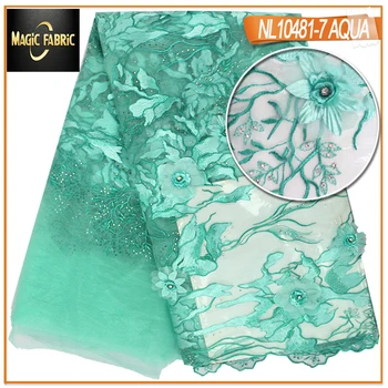 Novelty 3D French lace with sequins nd Applique 5 yards/lot 2017 latest design African Lace Fabric For Wedding Dress CL10481
Novelty 3D French lace with sequins nd Applique 5 yards/lot 2017 latest design African Lace Fabric For Wedding Dress CL10481