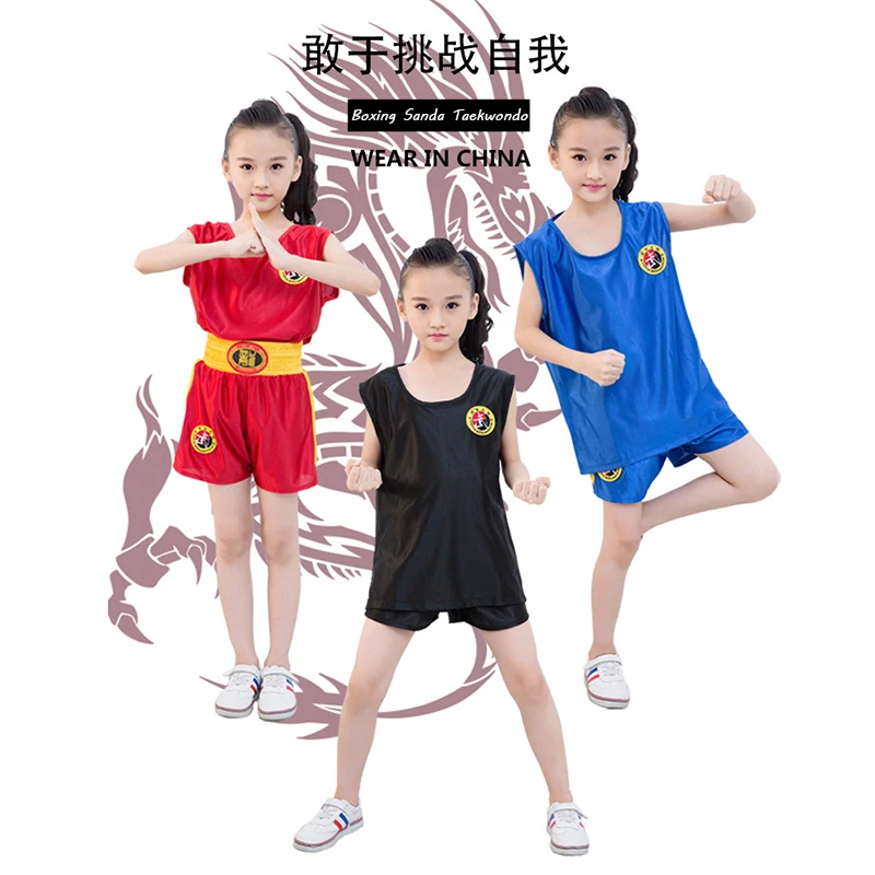 Muay Thai Sanda Shorts Short Sleeve Boxing Mma Trunks Suit Child Adult Martial Arts Performance Practice Training Taekwondo A
Muay Thai Sanda Shorts Short Sleeve Boxing Mma Trunks Suit Child Adult Martial Arts Performance Practice Training Taekwondo A
