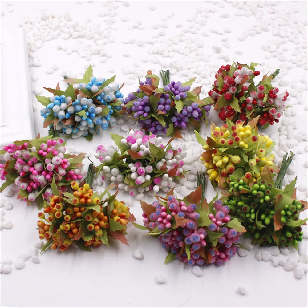 10pcs Mini Berry Stamen Artificial flower for Wedding scrapbook Decoration DIY wreaths craft Flowers New arrivel
10pcs Mini Berry Stamen Artificial flower for Wedding scrapbook Decoration DIY wreaths craft Flowers New arrivel