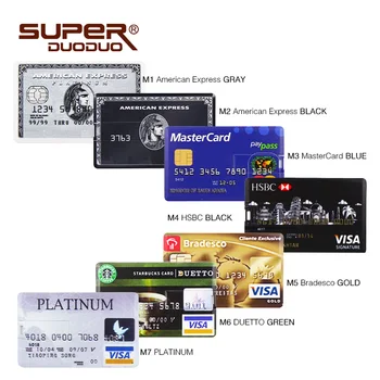 Credit Bank Card HSBC MasterCard Bradesco Memory stick flash usb 8GB 16GB Pendrive USB Flash Drive 32GB 64GB 128GB Pen drive
Credit Bank Card HSBC MasterCard Bradesco Memory stick flash usb 8GB 16GB Pendrive USB Flash Drive 32GB 64GB 128GB Pen drive