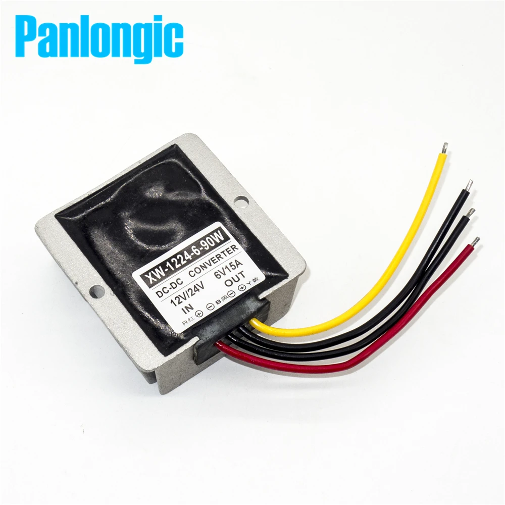 Wholesale!!! 100PCS Waterproof DC/DC Converter Regulator 10v-35v 12V 24V Step DOWN to 6V 90W 15A Free Shipping
Wholesale!!! 100PCS Waterproof DC/DC Converter Regulator 10v-35v 12V 24V Step DOWN to 6V 90W 15A Free Shipping