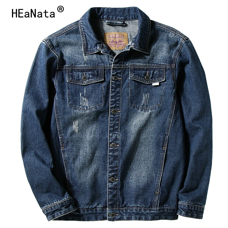 Spring Autumn Mens Denim Jacket Mens Trendy Fashion Bomber Thin Cotton Denim Jacket Male Cowboy Jeans jackets Male Plus Size 7XL
Spring Autumn Mens Denim Jacket Mens Trendy Fashion Bomber Thin Cotton Denim Jacket Male Cowboy Jeans jackets Male Plus Size 7XL