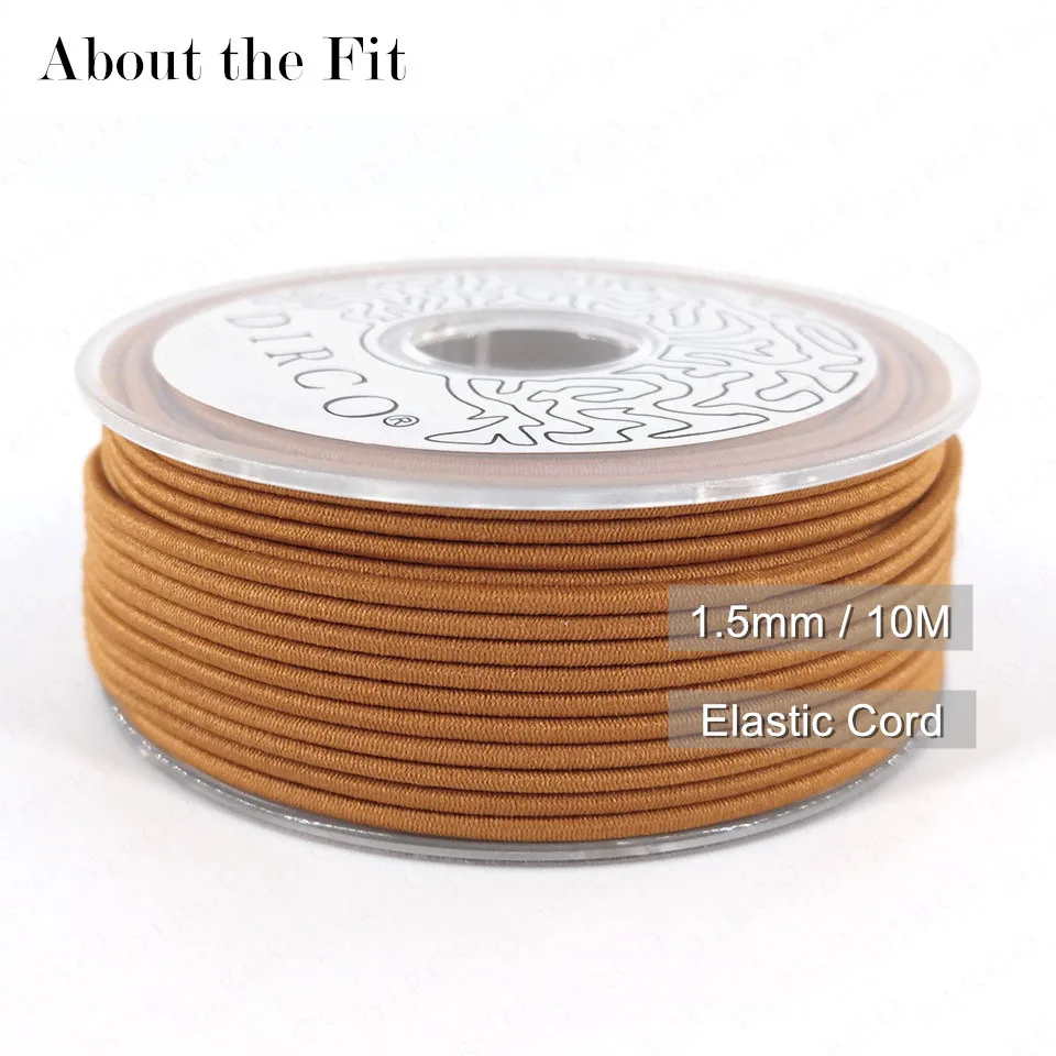 About the Fit 1.5mm 15M Nylon Stretch Cord Lastex Yarn Elastic Thread DIY Jewelry Beading Accessories HandCrafts Findings Lacing
About the Fit 1.5mm 15M Nylon Stretch Cord Lastex Yarn Elastic Thread DIY Jewelry Beading Accessories HandCrafts Findings Lacing