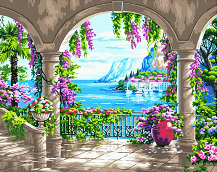 Seascape Painting By Numbers Frameless Oil Painting DIY Coloring By Numbers Wall Pictures For Living Room GX8723 40*50cm
Seascape Painting By Numbers Frameless Oil Painting DIY Coloring By Numbers Wall Pictures For Living Room GX8723 40*50cm