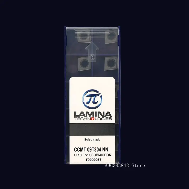 Longitudinal Facing CCMT09T304NN-LT10 Inner hole Turning Tools Carbide insert CNC Machining center Precision semi-finishing10pcs
Longitudinal Facing CCMT09T304NN-LT10 Inner hole Turning Tools Carbide insert CNC Machining center Precision semi-finishing10pcs