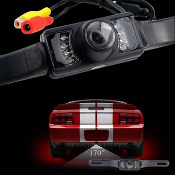 Car Rear View Camera License Plate Frame HD Vehicle Back Front Side View 170 Color 7 Infrared LED 420TV lines Night Vision
Car Rear View Camera License Plate Frame HD Vehicle Back Front Side View 170 Color 7 Infrared LED 420TV lines Night Vision