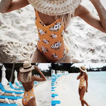 ITFABS New Women Sexy Floral Bandage Monokini Bikini Swimwear Beach One piece Swimsuit Stretch Bathing Suit Beachwear
ITFABS New Women Sexy Floral Bandage Monokini Bikini Swimwear Beach One piece Swimsuit Stretch Bathing Suit Beachwear