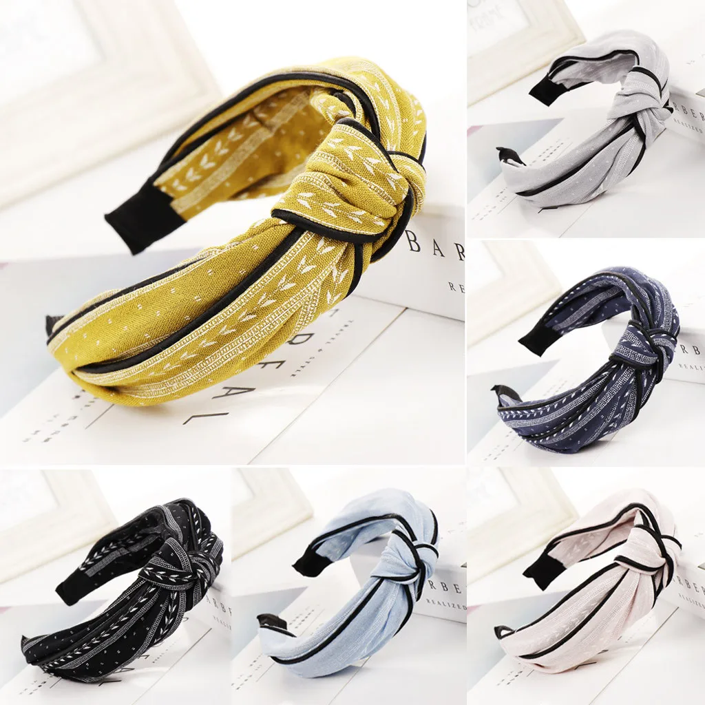 Fashion Womens Twist Knot Hairband Cross Tie Hair Head Hoop Headwrap Sweet Girls Hair Headband Women Hair Accessories Headwear
Fashion Womens Twist Knot Hairband Cross Tie Hair Head Hoop Headwrap Sweet Girls Hair Headband Women Hair Accessories Headwear