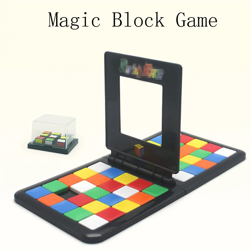 3d Magic Blocks Race Cube Board Game Kids Adults Education Intelligence Toy Parent-child Double Speed Game Magic Cubes AA
3d Magic Blocks Race Cube Board Game Kids Adults Education Intelligence Toy Parent-child Double Speed Game Magic Cubes AA