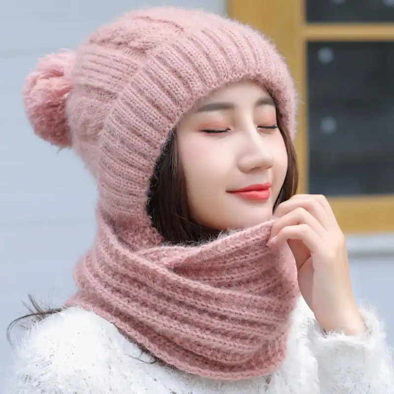 wool hat scarf