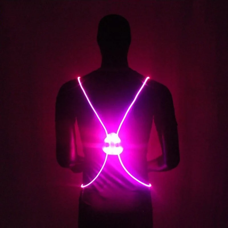 Newly 1pcs Light Up LED Reflective Vest Safety Belt Strap Night Running Cycling Glow 19ing
Newly 1pcs Light Up LED Reflective Vest Safety Belt Strap Night Running Cycling Glow 19ing